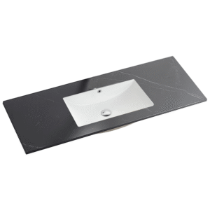120cm Sintered Stone Vanity Top Shakespeare Black