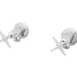 Waterfall Washing Machine Set Chrome