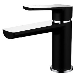 Akemi Basin Mixer Matte Black & Chrome