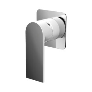 Kiato Shower Mixer White & Chrome