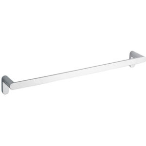 Akemi Single Towel Rail 800mm Chrome