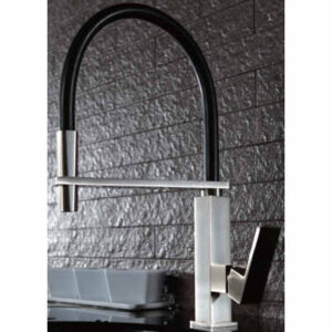Aneko Pull Down Sink Mixer Brushed Nickel
