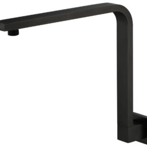 Kiato Hi Rise Shower Arm Matte Black