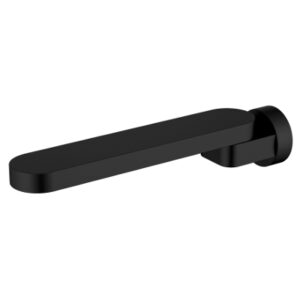 Kiato 225mm Swivel Bath Spout Black