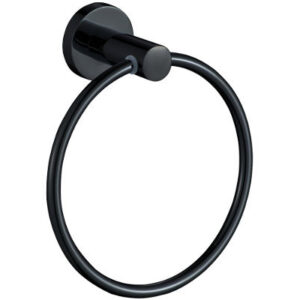 Cirna Towel Ring Black