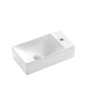 Konti Powder Room Basin Gloss White
