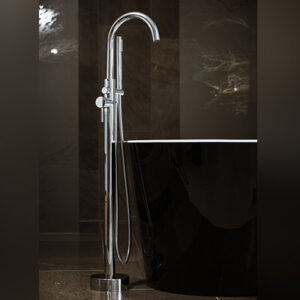 Cioso Chrome Bath Filler W/Handshower